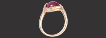 NHẪN VÀNG 18K ĐÍNH ĐÁ RUBY 05