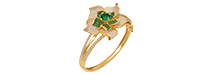 Nhẫn đá quý vàng 18K