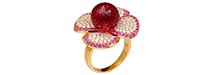 Nhẫn vàng 18K đính đá Cubic Zirconia
